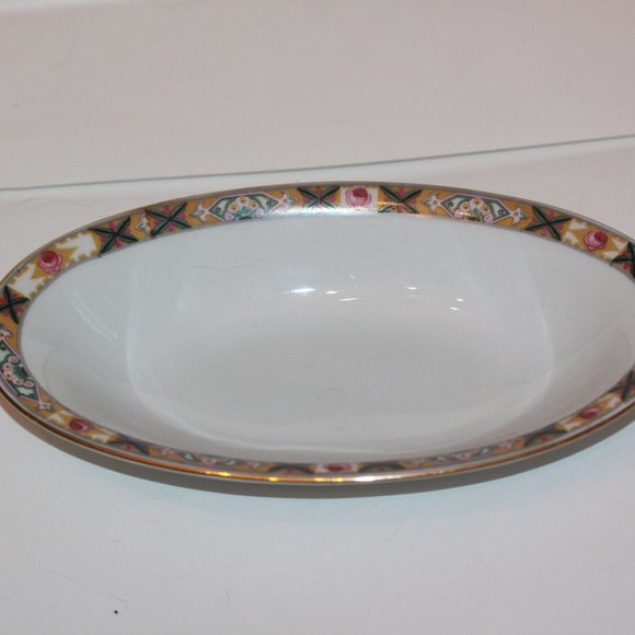Royal Bayreuth Vintage Condiment Relish Dish Porcelain 9" - Picture 1 of 4